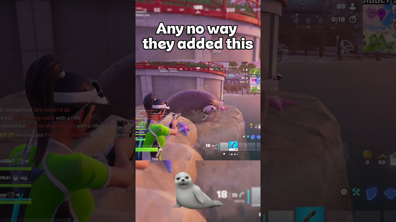 Sea Lion in Fortnite?!