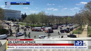 Congressional leaders react to deadly incident outside US Capitol