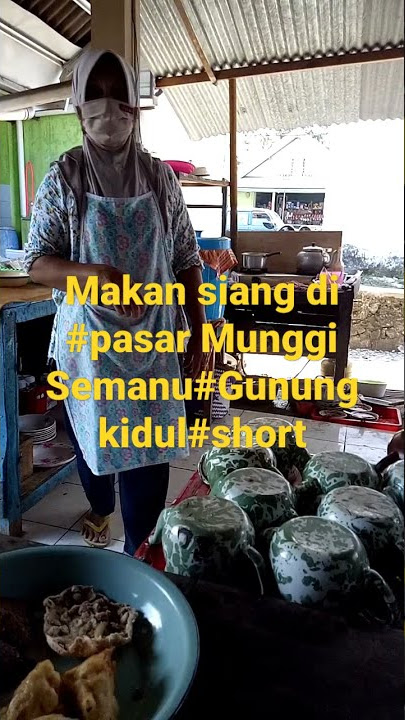 Pasar #munggi Semanu #GUNUNNGKIDUL