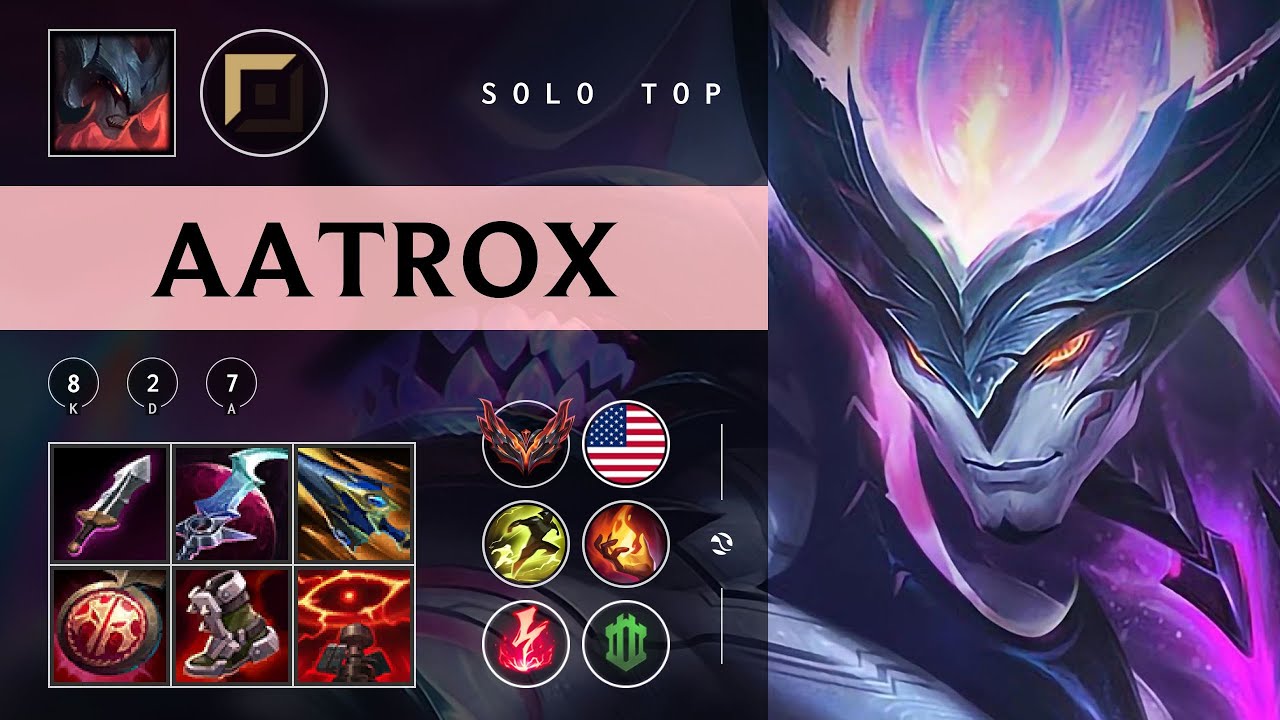 Aatrox Top vs Zaahen - NA Grandmaster Patch 25.23