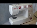 Обзор электромеханической швейной машины Janome HomeDecor 2077
