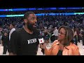 A SELFLESS GROUP 🗣️ Kyrie Irving speaks on making the second round of the playoffs | NBA on ESPN