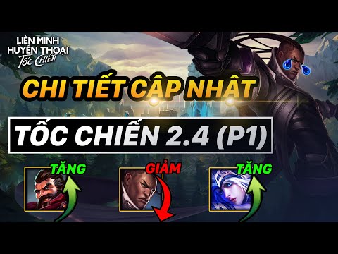 CHI TIẾT & PHÂN TÍCH BẢN CẬP NHẬT 2.4 TỐC CHIẾN (P.1) | LUCIAN BỊ NERF - GRAVES LÊN NGÔI!