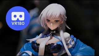 【3D VR180】アルター アズールレーン ベルファスト 彩雲の薔薇Ver.フィギュアサンプル展示立体視