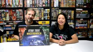 Unboxing of Star Trek Ascendancy by Gale Force Nine Games.