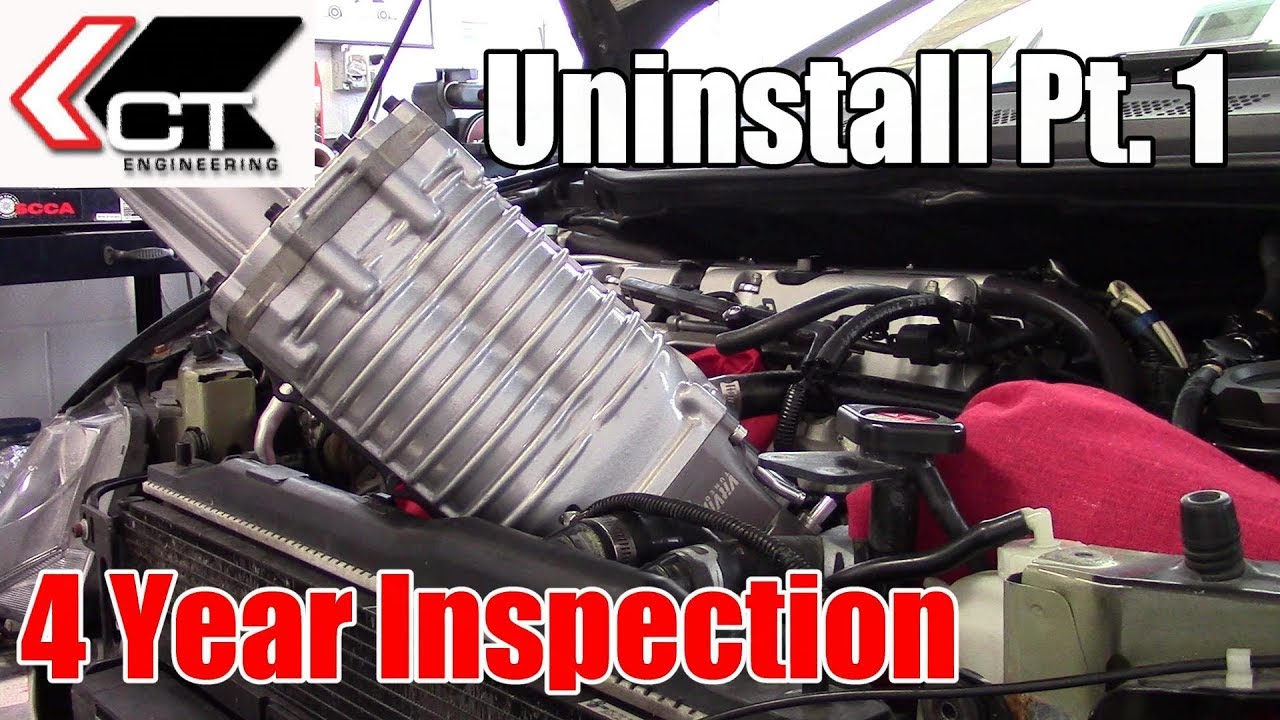 CT Supercharger Uninstall Pt. 1 Blower & Aftercooler Inspection YouTube