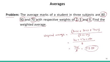 Average Part 1 Concept and Types of Problems on Averages #SATHEE_SSC #swayamprabha #SSC