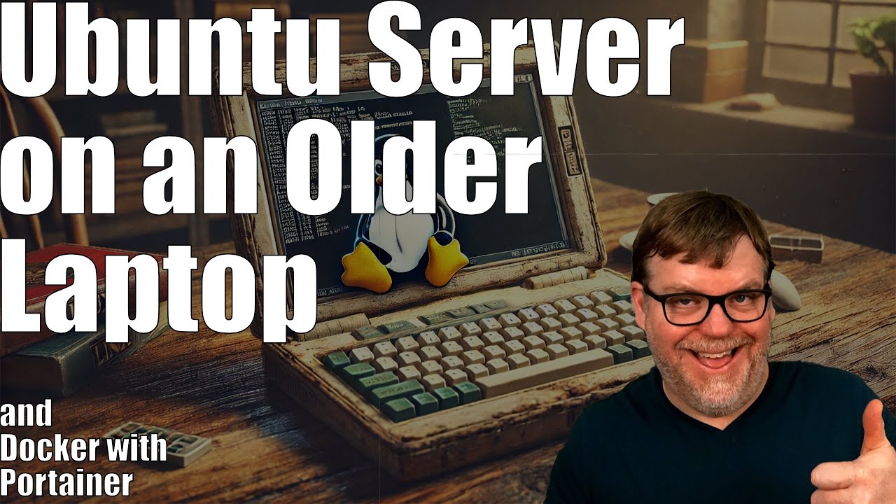 By Request - Installing Ubuntu Server on an Old Laptop - YouTube