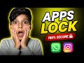 Lock WhatsApp & Instagram in 1 Minute! Apps Lock Tutorial