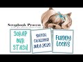 Funny Looks | Scrap Our Stash July 2020 Sketch Challenge | Scrapbook Process