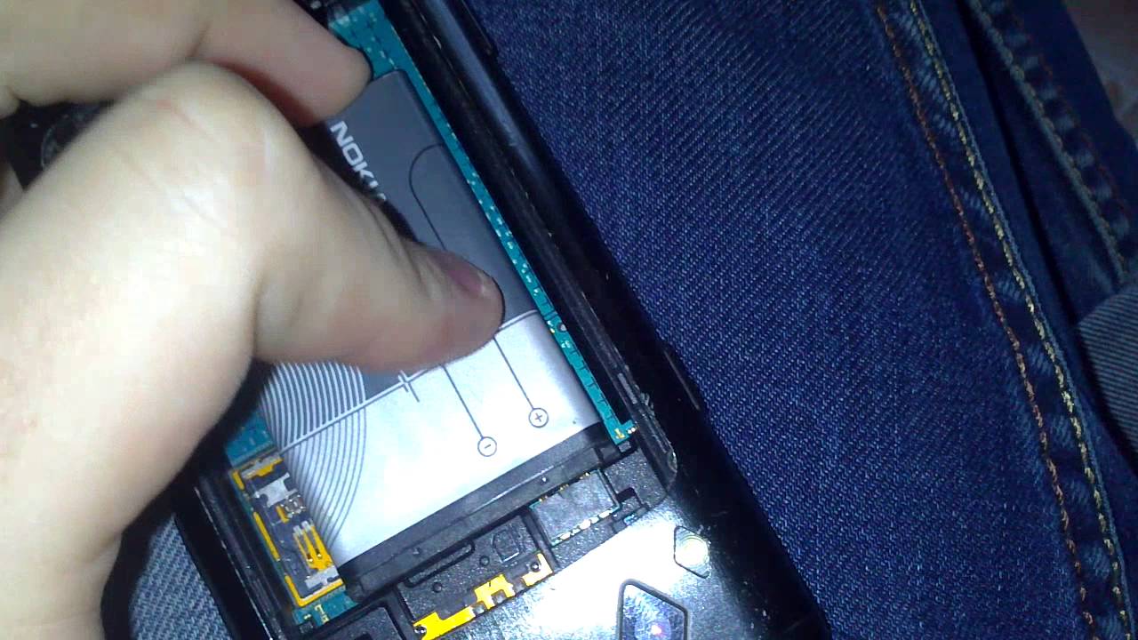 Проверка Samsung Wave 2 GT-S8530 с батареей NOKIA