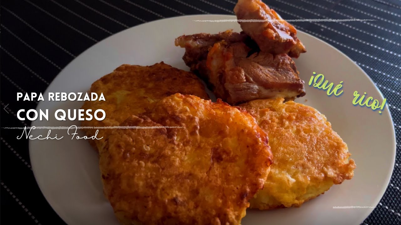 Hoy hice PAPA REBOZADA CON QUESO, pa' chuparse los dedos | Nechi Food