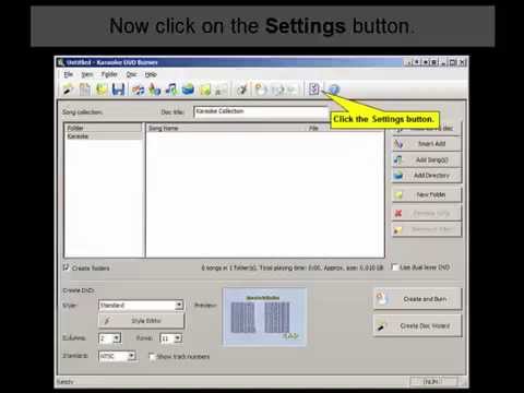 Video: How To Burn A Karaoke DVD