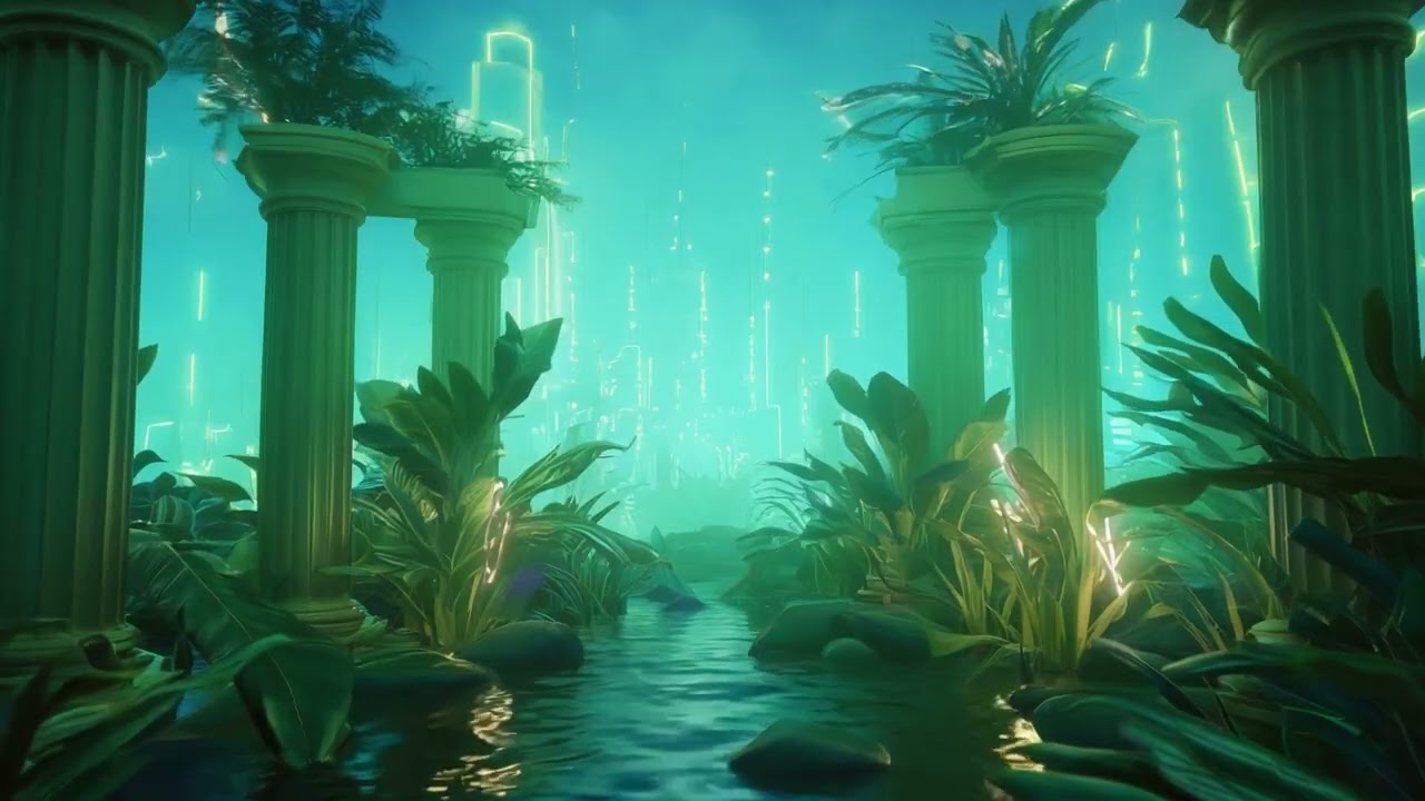 Mystic Oasis | Harps and Ethereal Soundscapes | 12-Hours of Ambient Sound