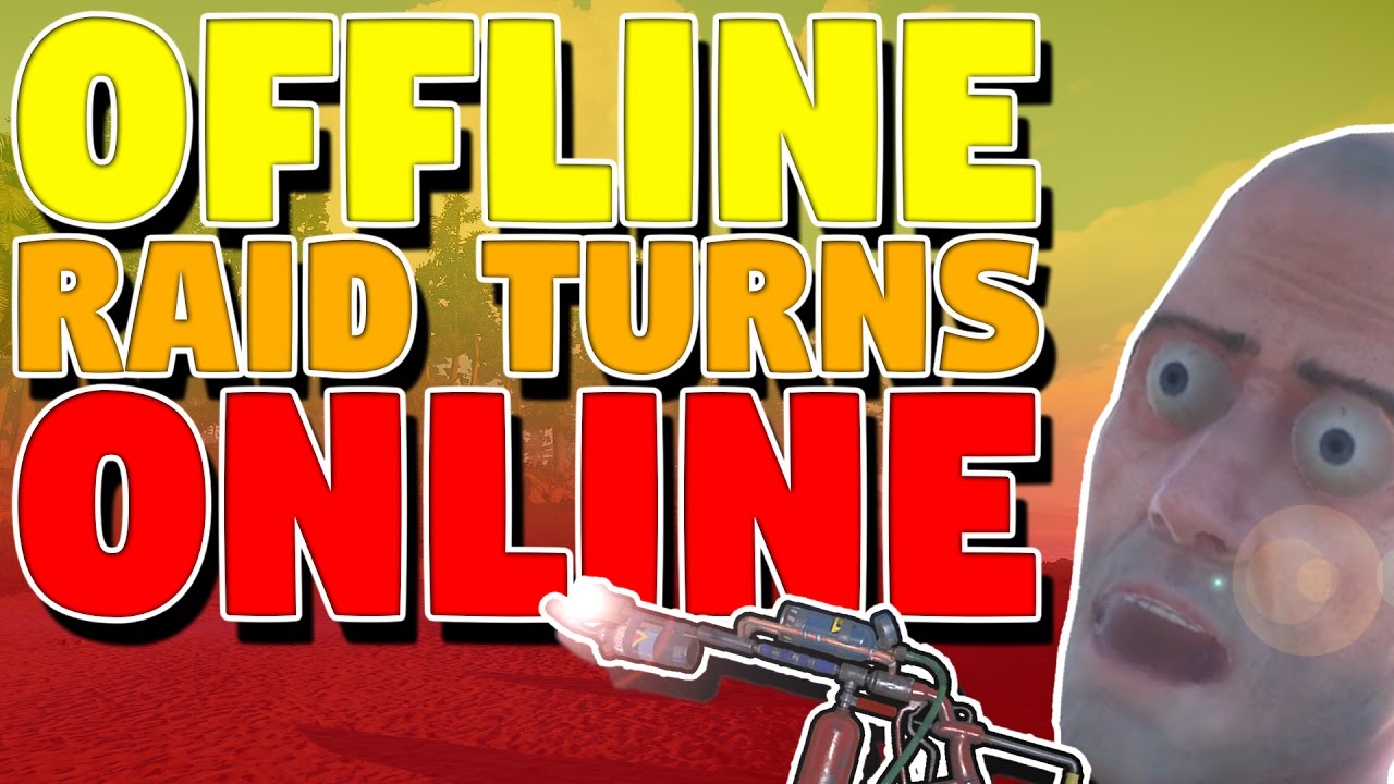 HE LOGGED IN WHILE I WAS RAIDING HIM | Rust Solo Survival S01E06