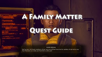 THE OUTER WORLDS Walkthrough Family Matter Gameplay