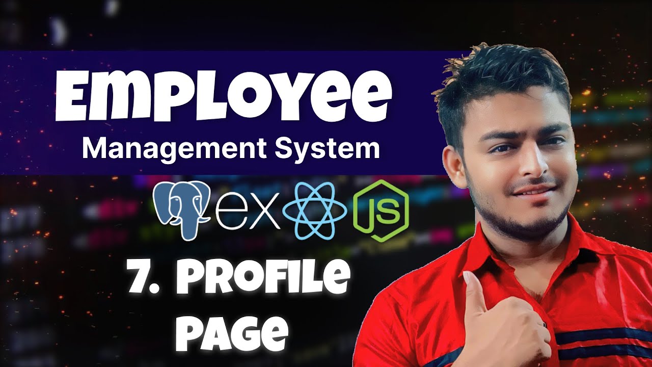 #7 User Profile Page & Headless Ui Dropdown Menu #react #webdevelopment ...