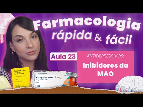 Inibidores da MAO | Aula 23 | Farmacologia do SNC rápida e fácil | Flavonoide