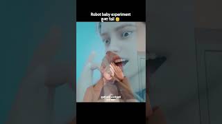 Robot baby experiment हुआ fail और pregnancies बढ़ गईं 👶 #shorts