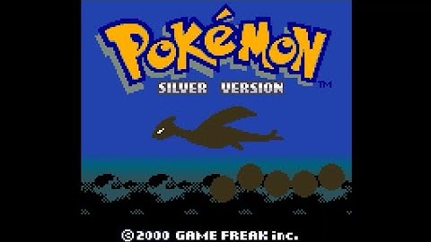 Pokémon Silver Version [GBC] - Intro