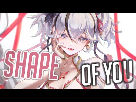 Nightcore Shape Of You Rock Version Lyrics 