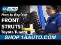 How to Replace Front Struts 2000-06 Toyota Tundra