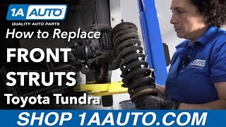 How to Replace Front Struts 00-06 Toyota Tundra