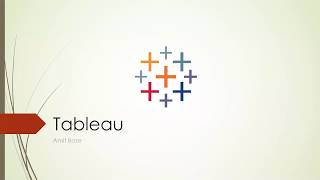 Tableau Tutorial BI-Tableau Desktop Architecture
