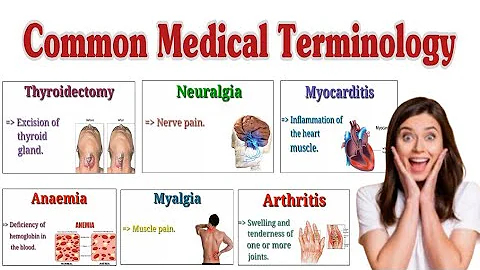 Common Medical Terms / Medical Terminology / Part-1 - DayDayNews