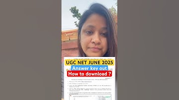 UGC NET ANSWER KEY 2025 | How to Download #ugcnetadda247 #ugcnetanswerkey #ugcnetanswerkey2025
