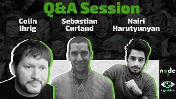 Node.js Q&A with Colin Ihrig, Sebastian Curland and Nairi Harutyunyan