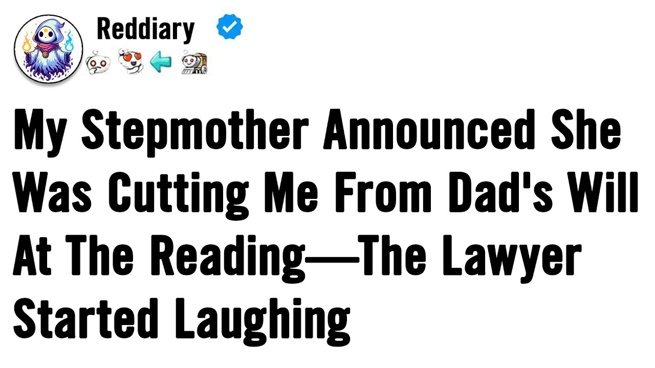 My Stepmother Announced She Was Cutting Me From Dad's Will At The Reading The Lawyer Started...