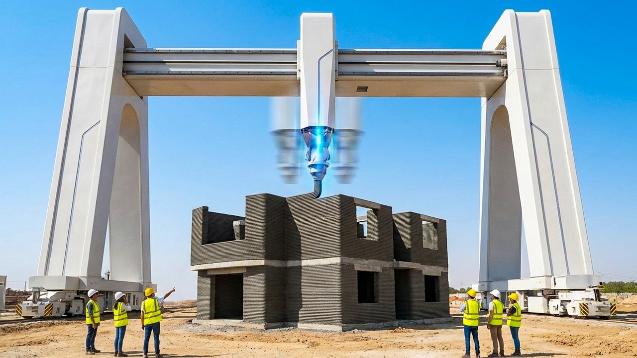 Como a China Imprime Casas Inteiras em 24 Horas: A Máquina Que Chocou o Mundo