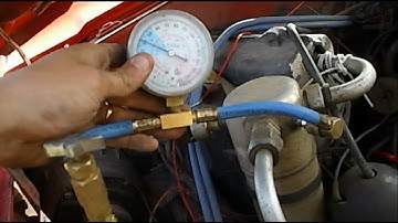 How to recharge an R12 & R134a AC system with R290 (PROPANE)