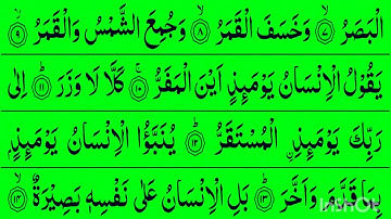 تلاوت آیاتی از سوره قیامت برای آرامش قلب و روح ❤️#اللهم اجعل القرآن ربيع قلوبنا 🌸#Quran  #سوره_قیامت