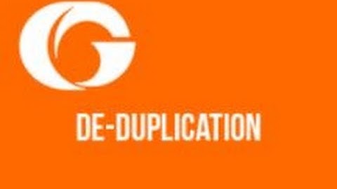 GigaSMART® Packet De-duplication