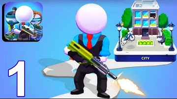 Squad Alpha - Gameplay Part 1 Chapter - City ✓ (android, iOS) by Say Games