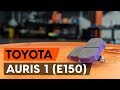 Как заменить тормозные колодки заднего дискового тормоза на TOYOTA AURIS (E150) [ВИДЕОУРОК AUTODOC]