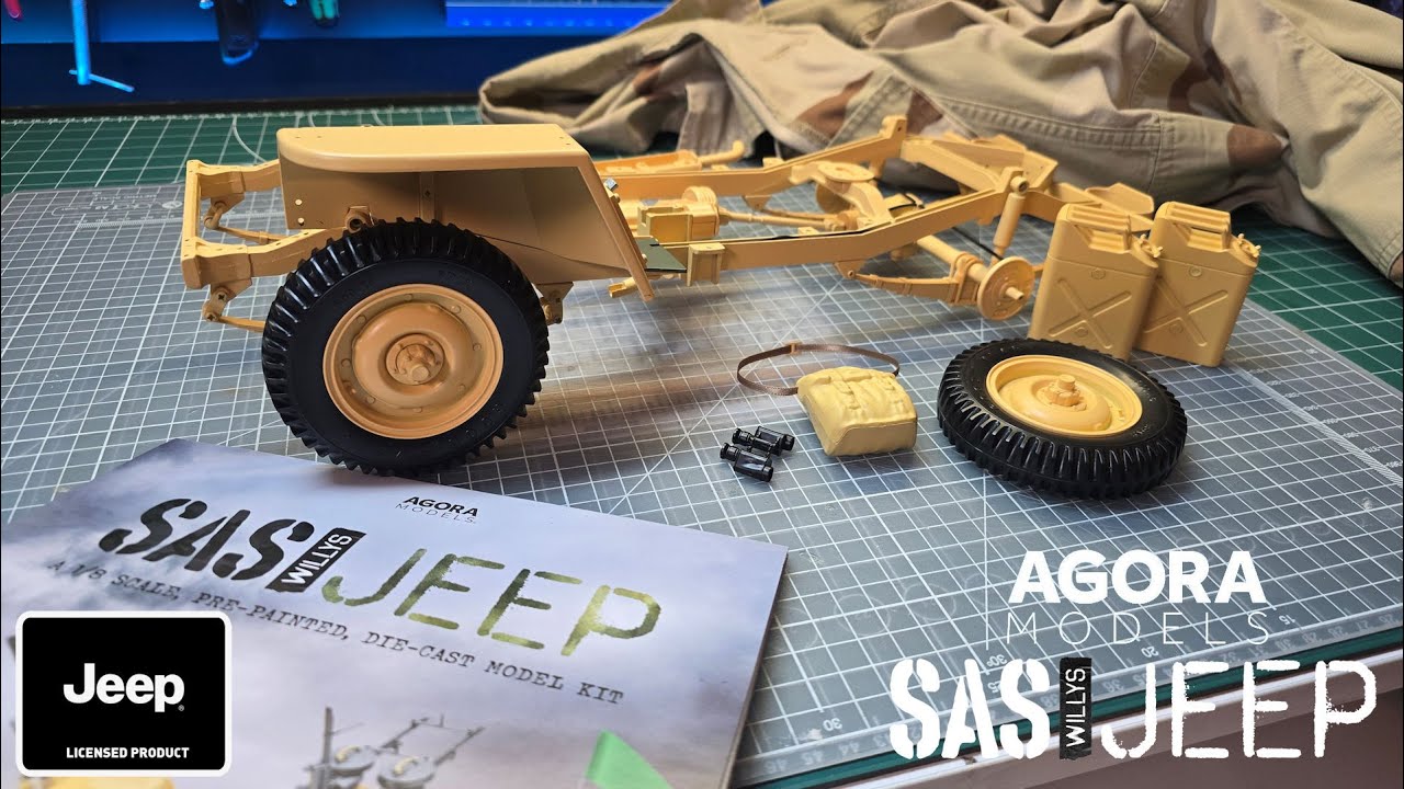 🛠️ Agora Models SAS Jeep Build – Pack 4 (Stages 23-30) | Brake
