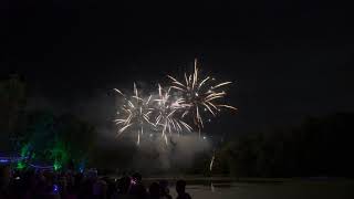 Abschlussfeuerwerk Lichterfest Im Fredenbaumpark Dortmund 2019