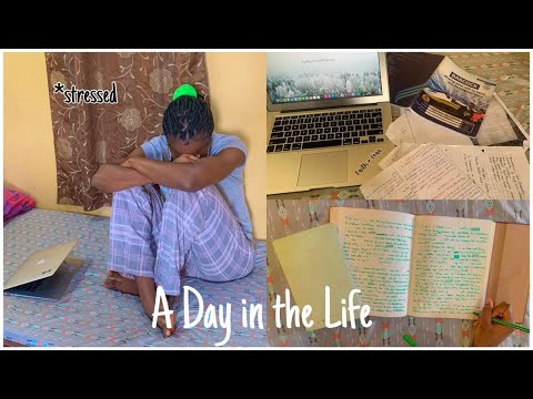 A Day in My Life As A Uni Student: Finals Exam Prep + Babcock Law Campus Tour@BeingSemipe