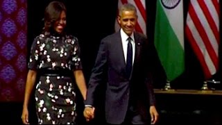 US President Barack Obama's full speech at a Delhi townhall