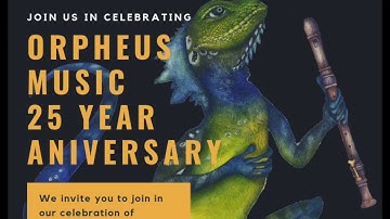 Orpheus Music 25 Year Celebration