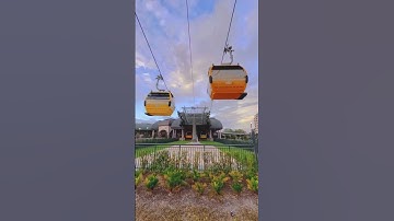 Thumbnail of 💡Try this CREATIVE WAY to ride the Disney Skyliner #shorts