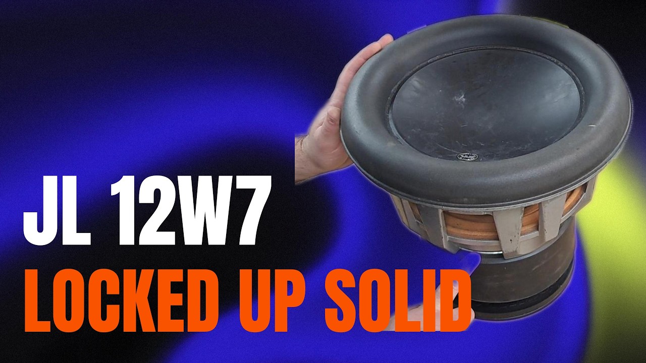 JL Audio 15W6 15W6v1 subwoofer rebuild redesign recone great for