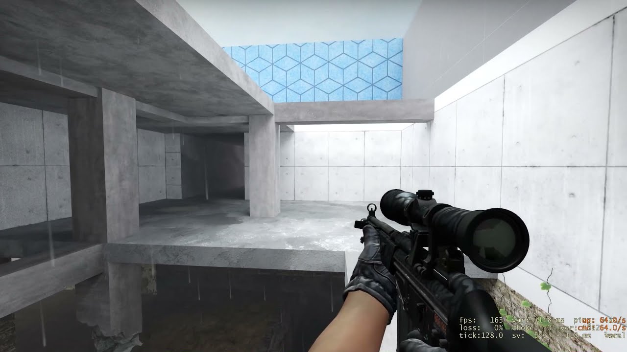 CS:GO Improved Graphics. Ray Traced Baked Lighting