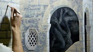 Arch [№23] | oil painting