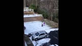 Andrea Y Yo En La Nieve