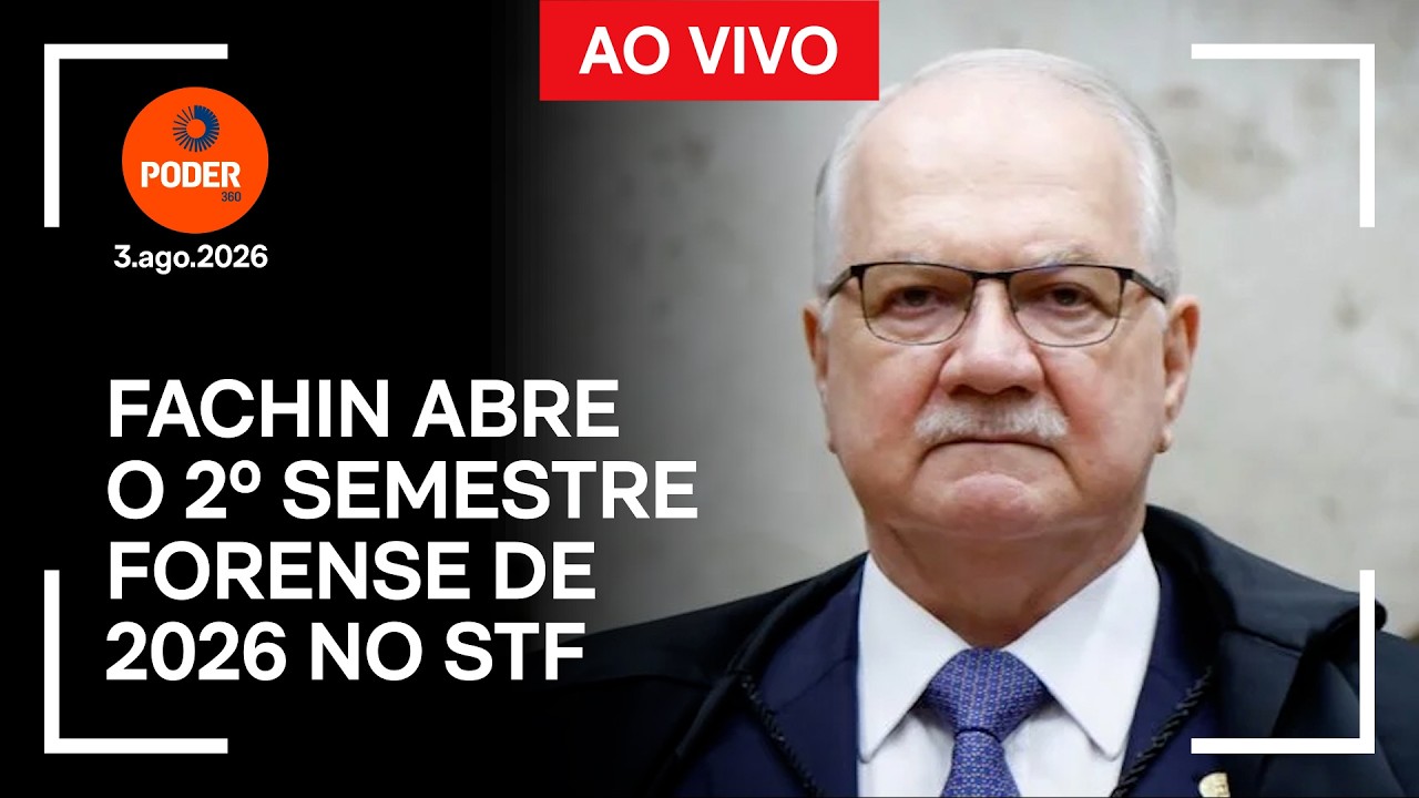 Ao vivo: Fachin abre o 2º semestre forense de 2026 no STF