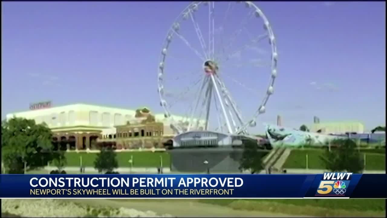 newspaper mockup Newport gets approval to start construction on SkyWheel at riverfront
